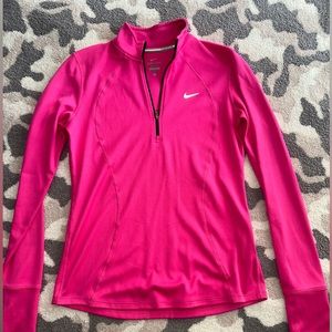 Pink Dri-Fit Nike Zip Up